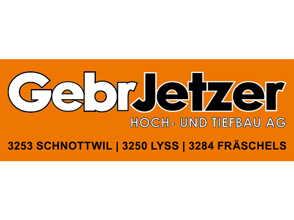 Partner: Gebrüder Jetzer Hoch- und Tiefbau AG